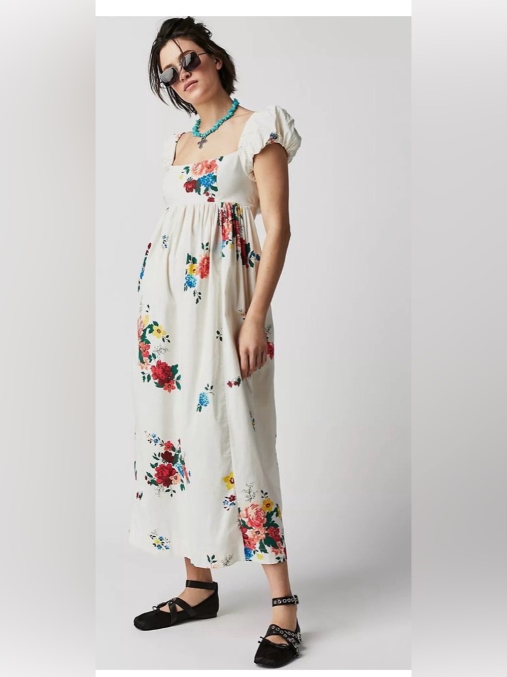 New Free People Linda Lou Poplin Dress Size (HAS POCKETS)